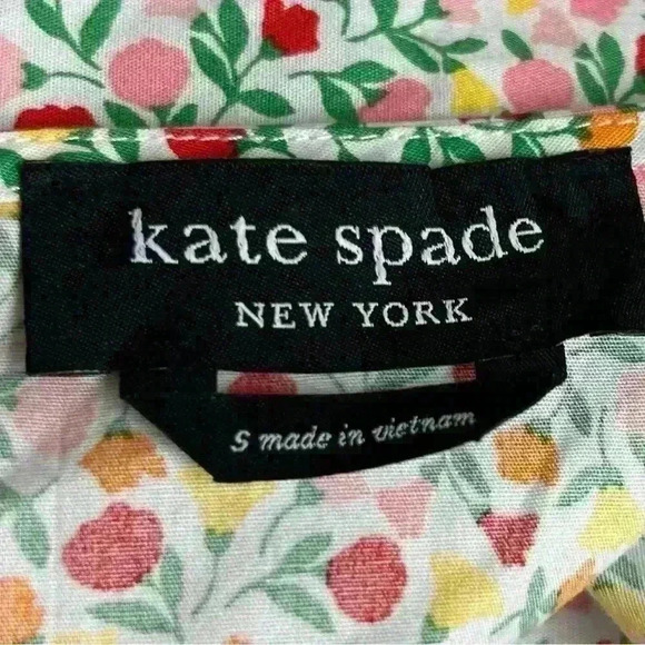 Kate Spade Ditsy Blossom Blaire Sleeveless Midi Dress Size Small - Picture 10 of 11